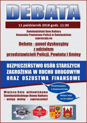 Zdjęcie przedstawia plakat Debaty Ewaluacyjnej