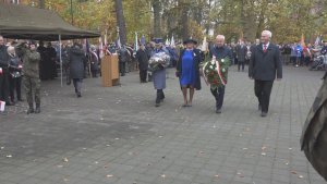 Zdjęcie przedstawiające obchody 100 rocznicy Odzyskania przez Polskę Niepodległości