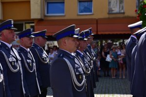 Szyk mianowanych policjantów