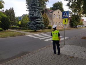 Policja w rejonie szkoły