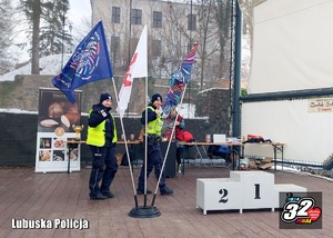 Policjanci na scenie