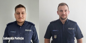 dwoje policjantów, dzielnicowi