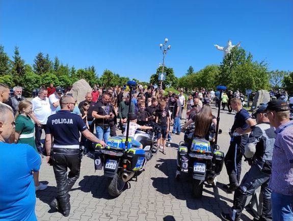 Świebodzińscy policjanci uczestniczą w akcji Motoserce-Świebodzin 