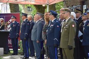 Goście na obchodach z okazji Powiatowych Obchodów Święta Policji