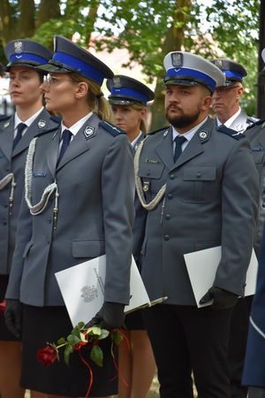 Pododdział policjantów