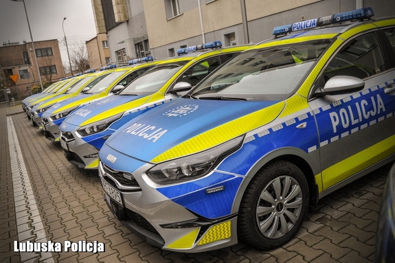 Nowe radiowozy dla Lubuskiej Policji