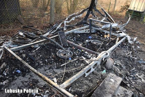 Seryjny podpalacz zatrzymany i aresztowany. Skuteczne działanie policjantów