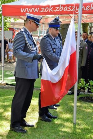 Poczet flagowy z flagą