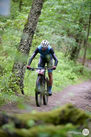 rowerzysta w stroju