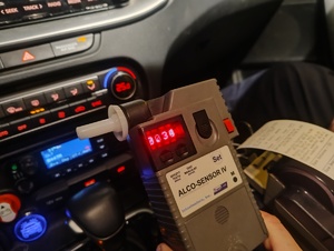 Badania stan trzeźwości na akcji