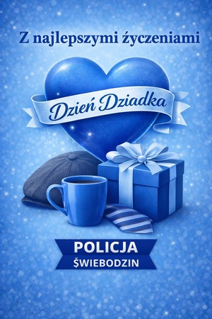 obrazek z życzeniami i kwiatami z okazji Dnia dziadka