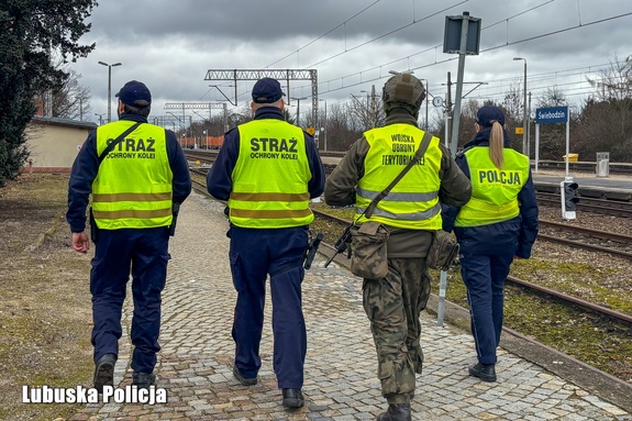 Bezpieczeństwo na torach priorytetem. Wspólne patrole chronią infrastrukturę kolejową