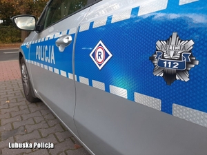 radiowóz zruchu drogowego